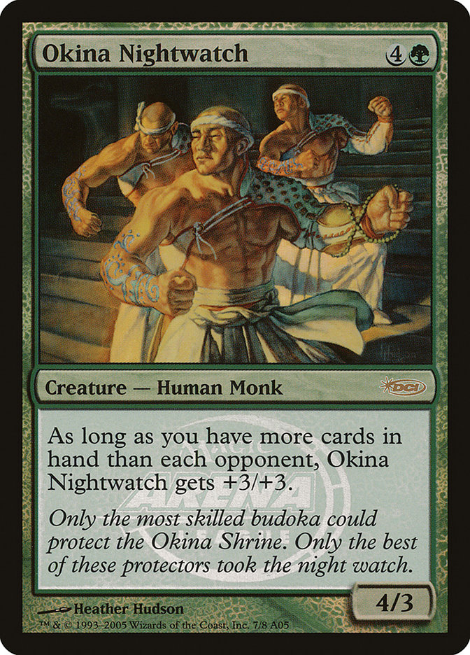 Okina Nightwatch PAL05-7 Arena League 2005 Magic card