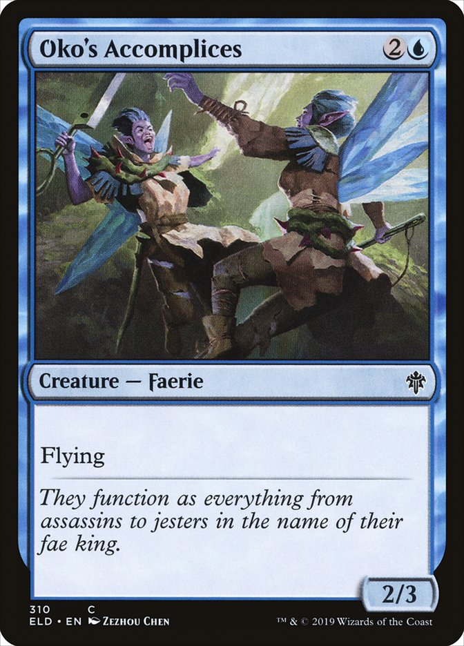 Oko's Accomplices ELD-310 Throne of Eldraine Magic card