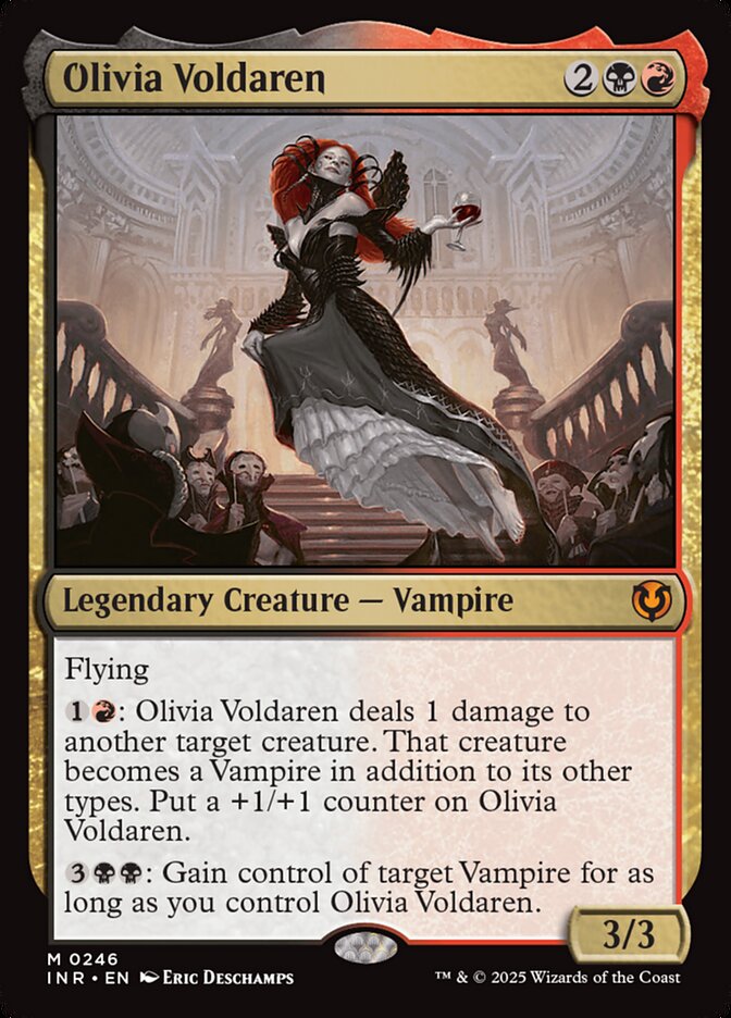 Olivia Voldaren INR-246 Innistrad Remastered Magic card