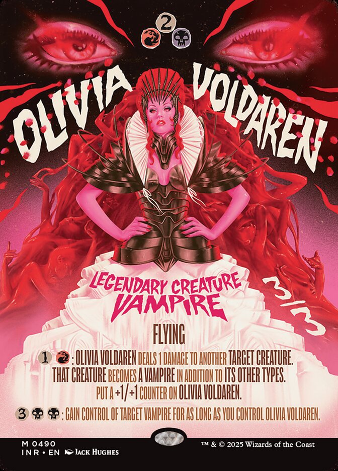 Olivia Voldaren INR-490 Innistrad Remastered Magic card