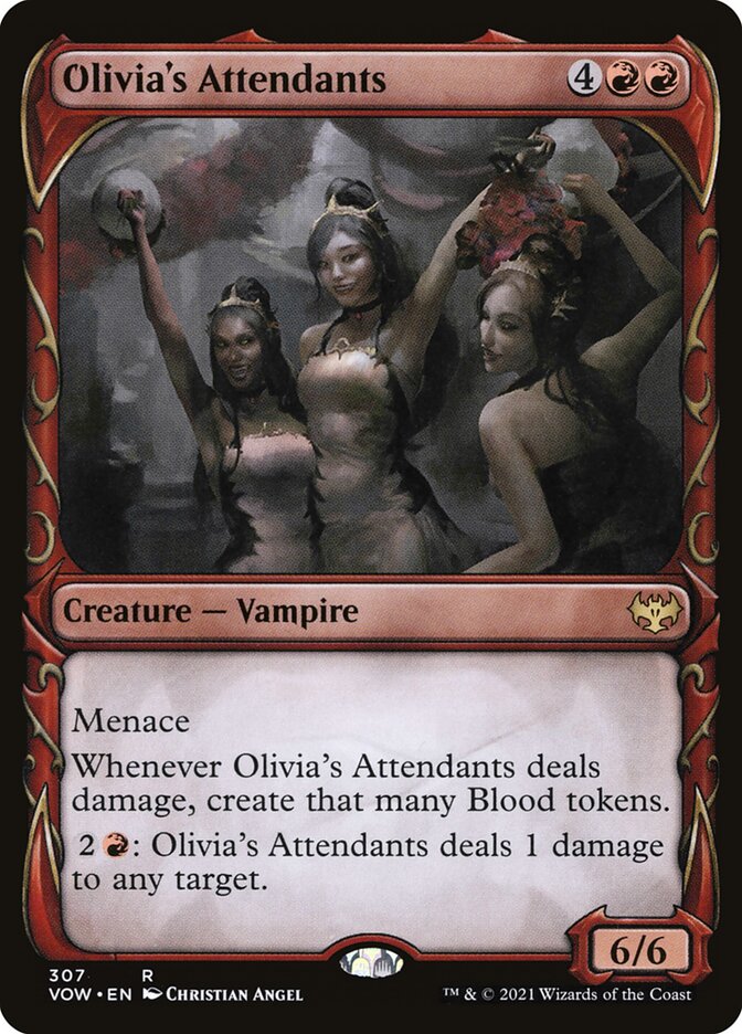 Olivia's Attendants VOW-307 Innistrad: Crimson Vow Magic card