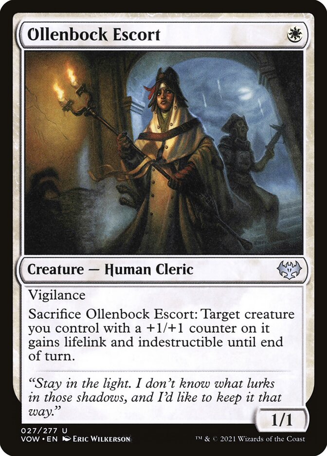 Ollenbock Escort VOW-27 Innistrad: Crimson Vow Magic card