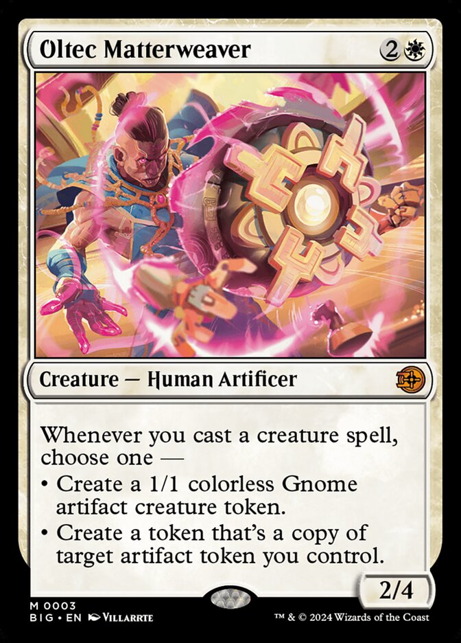Oltec Matterweaver BIG-3 The Big Score Magic card