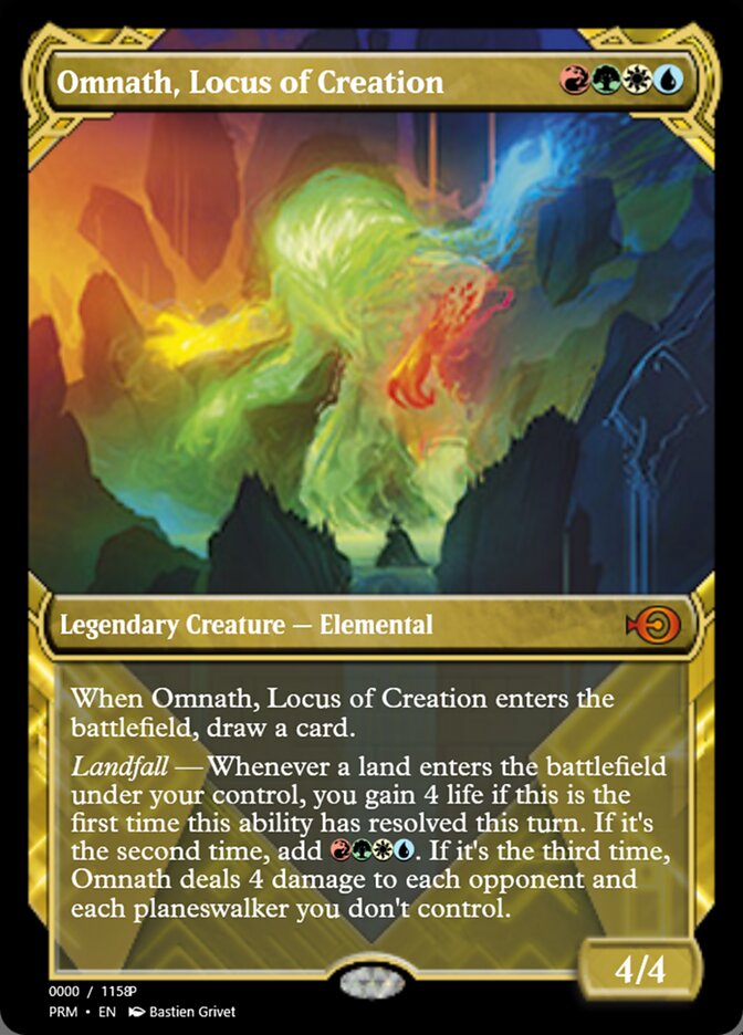 Omnath, Locus of Creation PRM-83716 Magic Online Promos Magic card