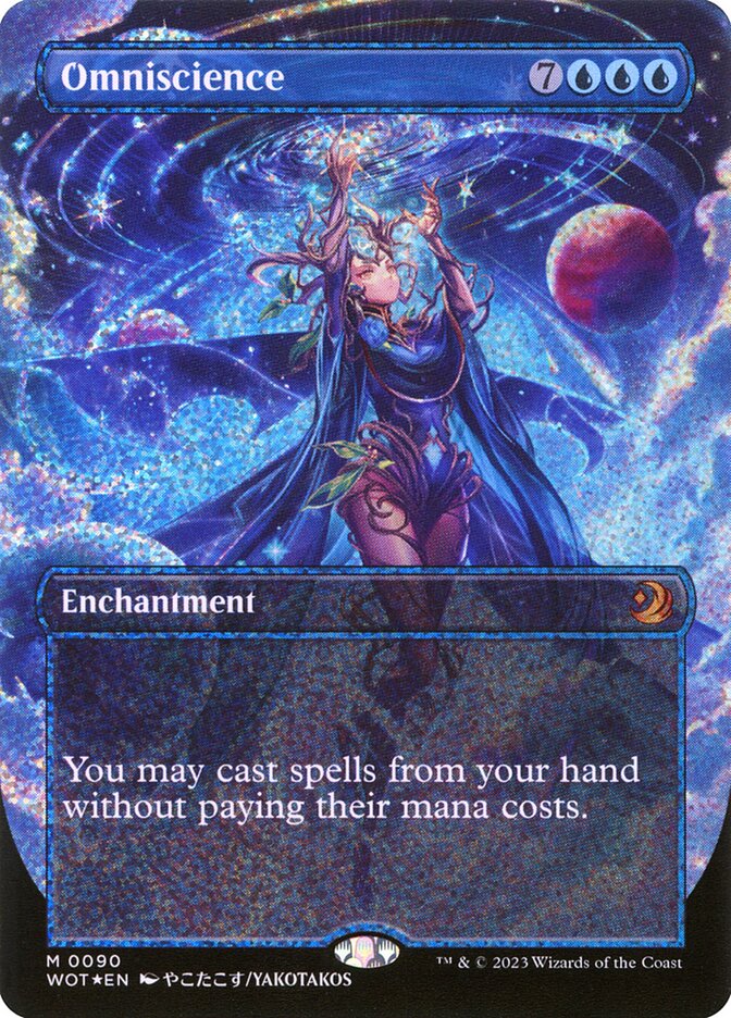 Omniscience WOT-90 Wilds of Eldraine: Enchanting Tales Magic card