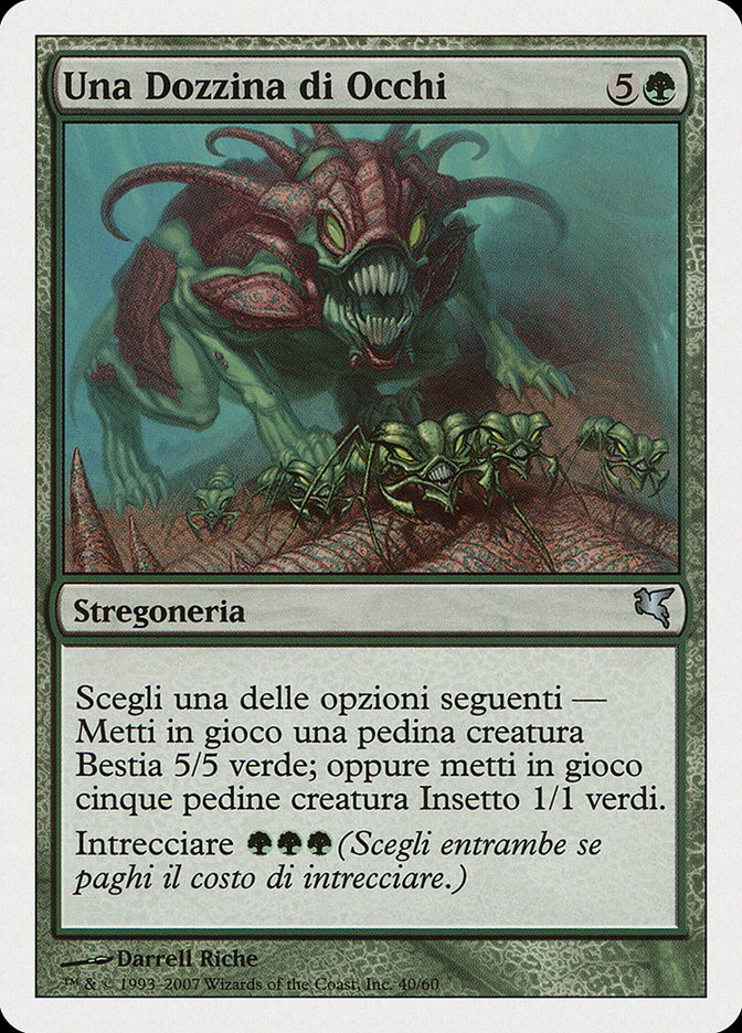 One Dozen Eyes PSAL-K40 Salvat 2005 Magic card