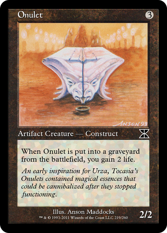 Onulet ME4-219 Masters Edition IV Magic card