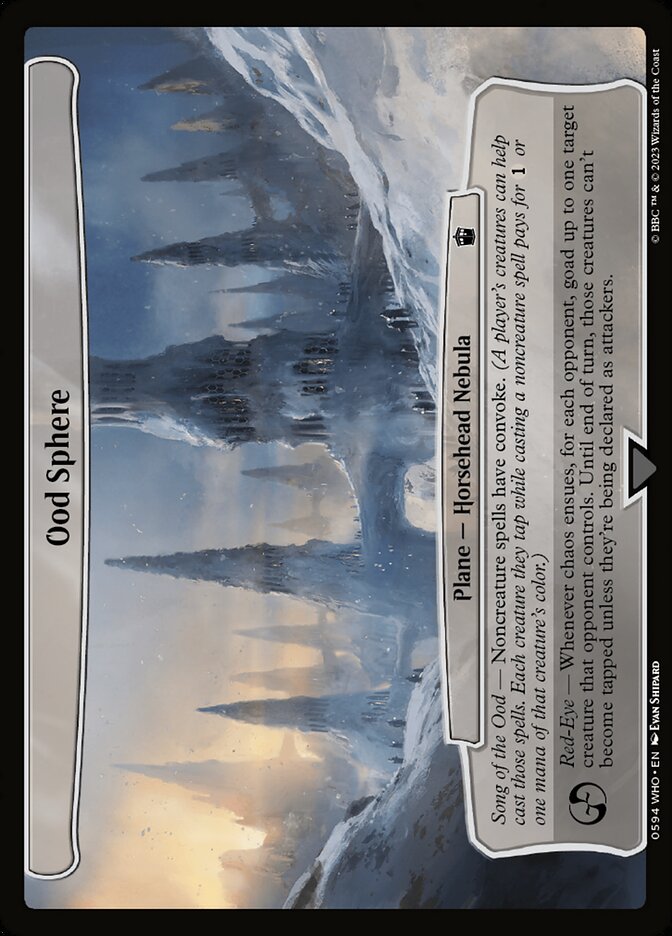 Ood Sphere WHO-594 Doctor Who Magic card
