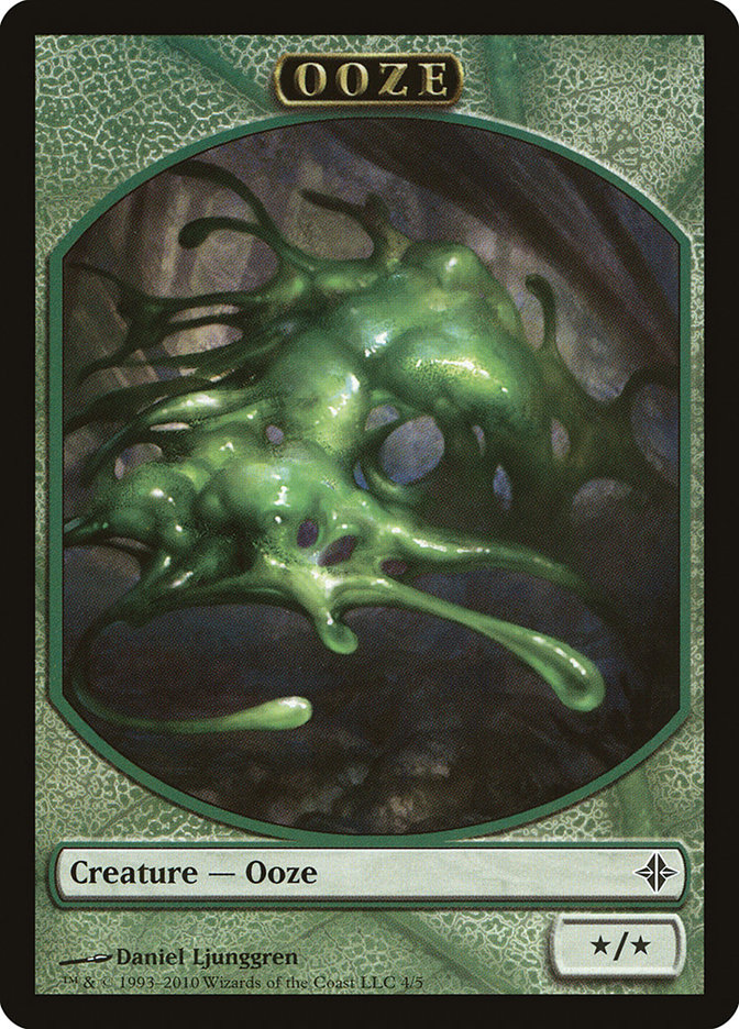 Ooze TROE-4 Rise of the Eldrazi Tokens Magic card
