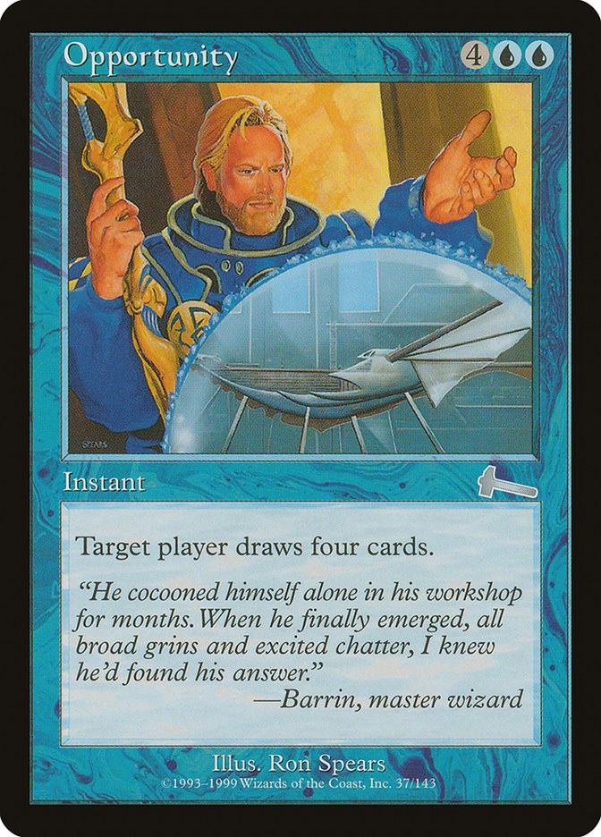 Opportunity ULG-37 Urza's Legacy Magic card