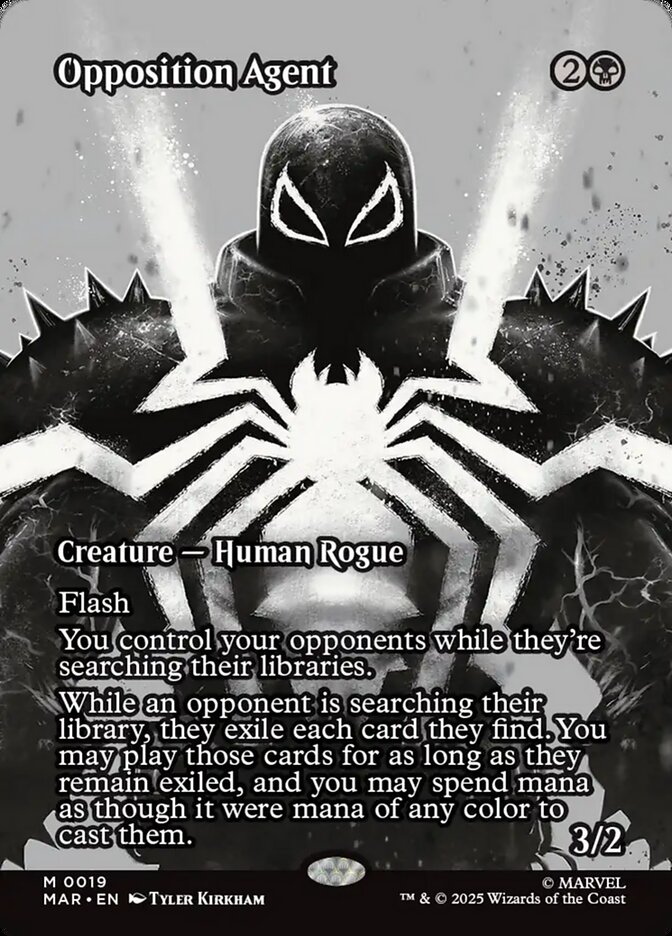 Opposition Agent MAR-19 Marvel Universe Magic card