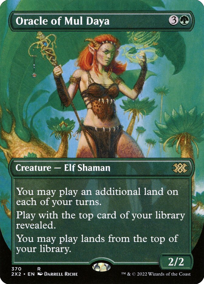 Oracle of Mul Daya 2X2-370 Double Masters 2022 Magic card
