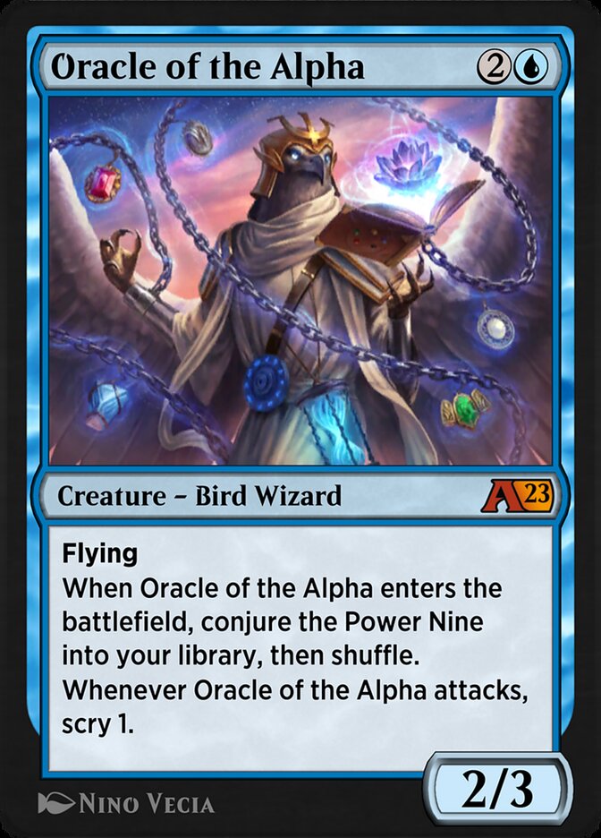 Oracle of the Alpha YDMU-4 Alchemy: Dominaria Magic card
