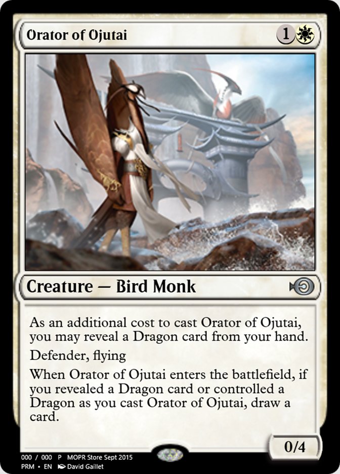 Orator of Ojutai PRM-57578 Magic Online Promos Magic card