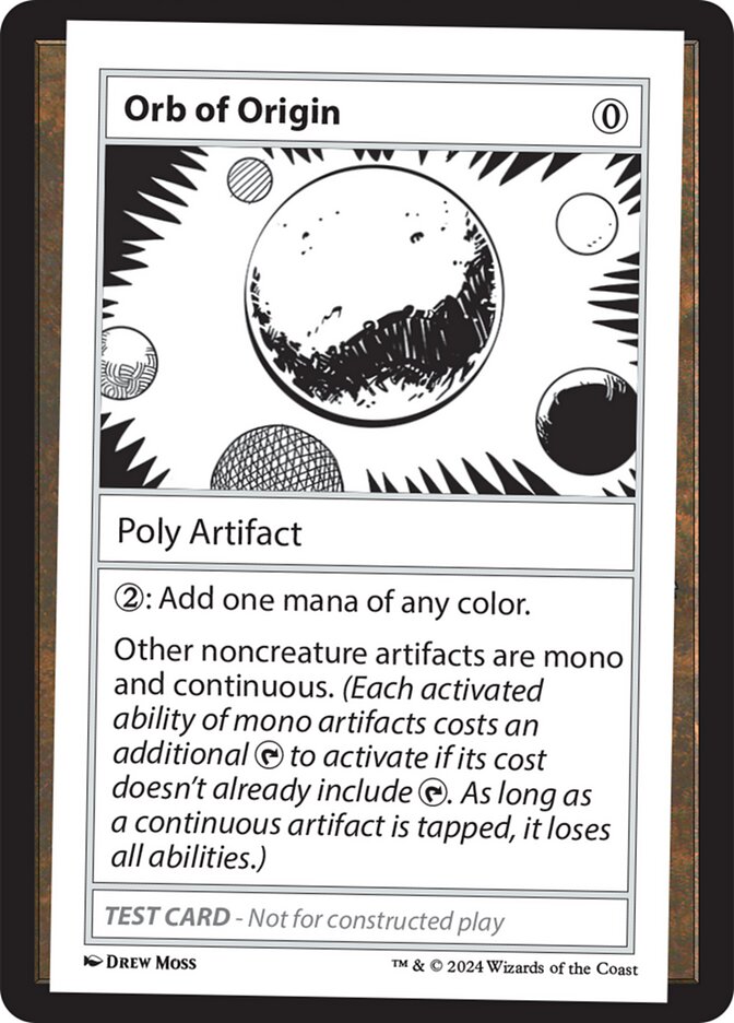 Orb of Origin MB2-609 Mystery Booster 2 Magic card