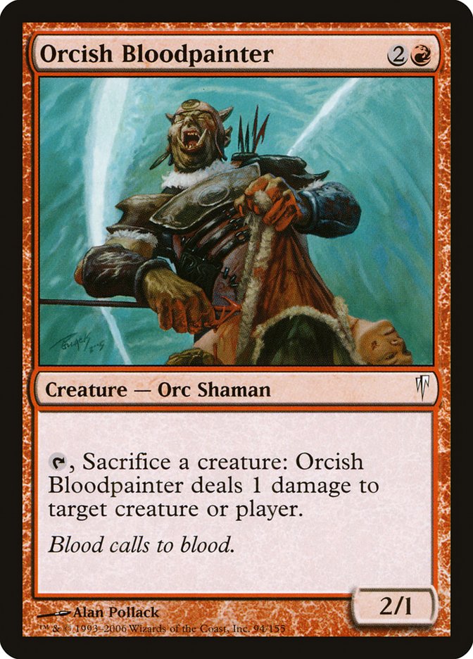 Orcish Bloodpainter CSP-94 Coldsnap Magic card