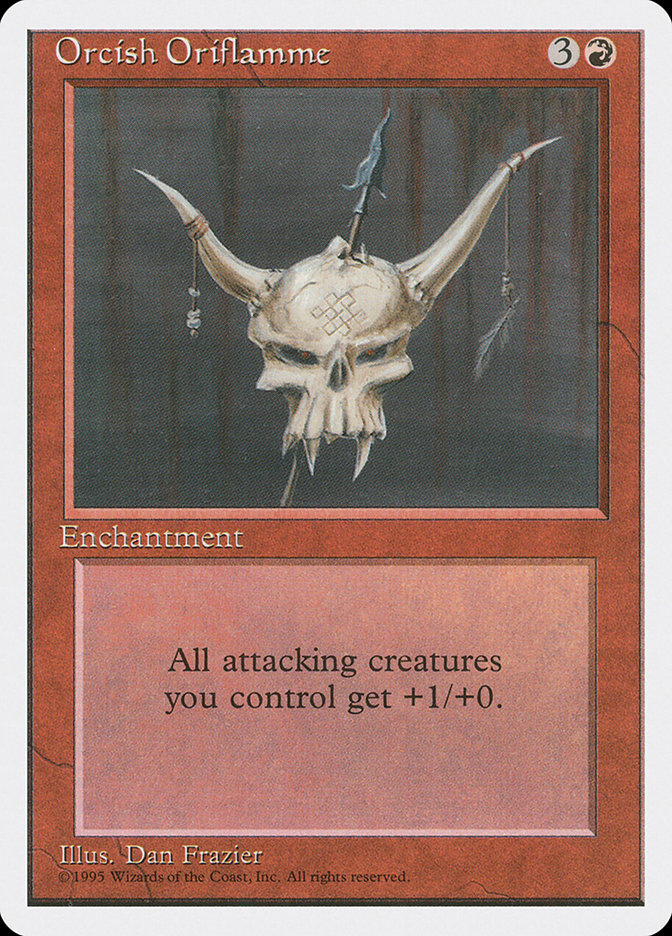 Orcish Oriflamme 4ED-215 Fourth Edition Magic card