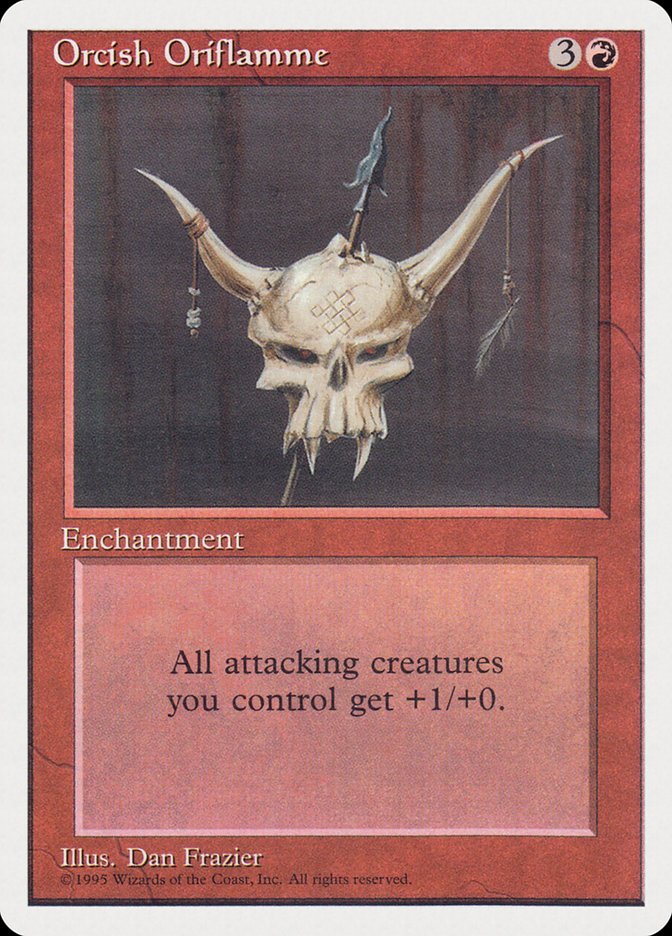 Orcish Oriflamme RQS-36 Rivals Quick Start Set Magic card