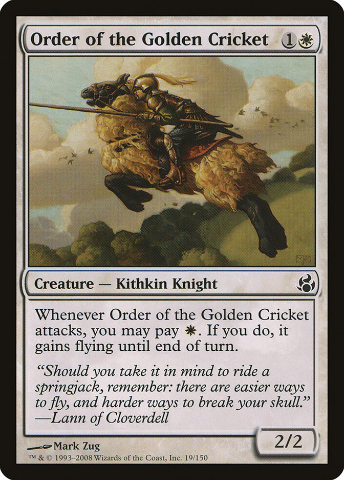 Order of the Golden Cricket MOR-19 Morningtide Magic card