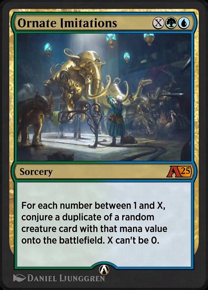 Ornate Imitations YDFT-23 Alchemy: Aetherdrift Magic card