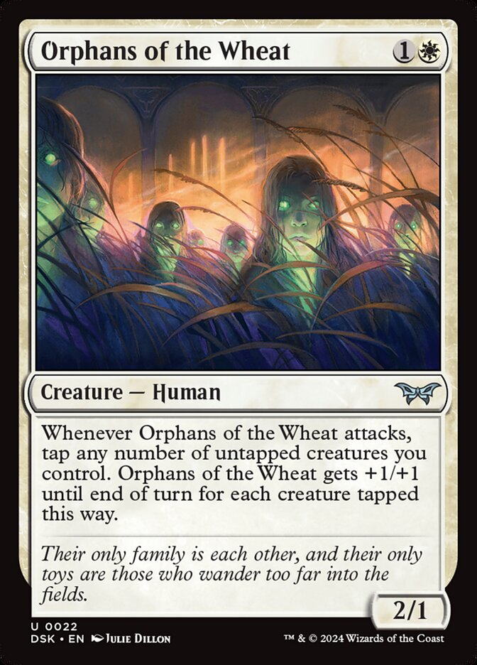 Orphans of the Wheat DSK-22 Duskmourn: House of Horror Magic card