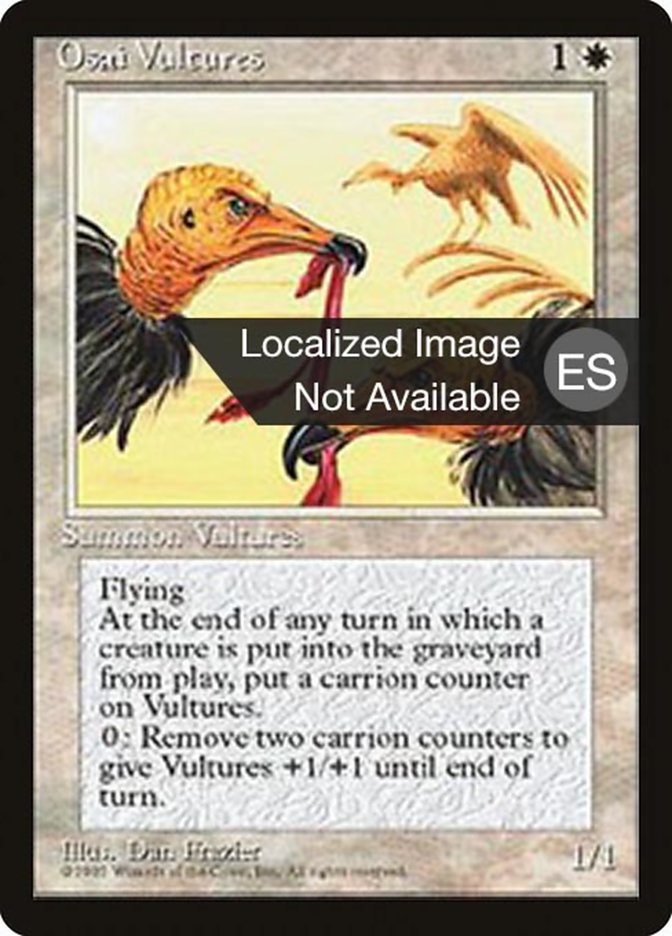 Osai Vultures 4BB-38 Fourth Edition Foreign Black Border Magic card