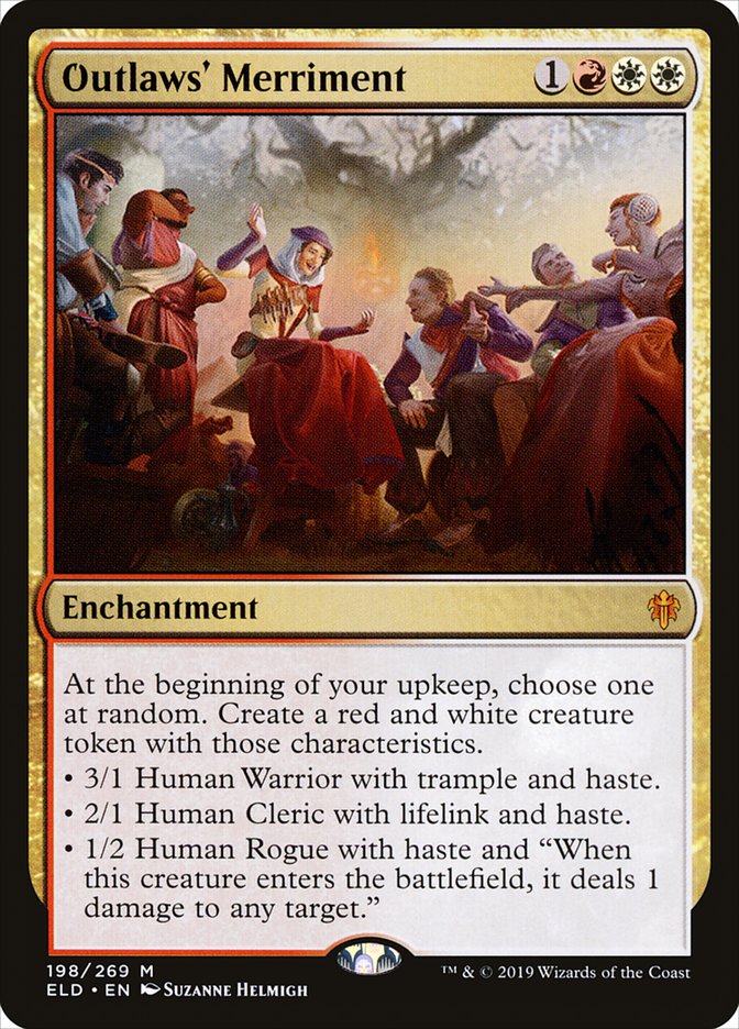 Outlaws' Merriment ELD-198 Throne of Eldraine Magic card