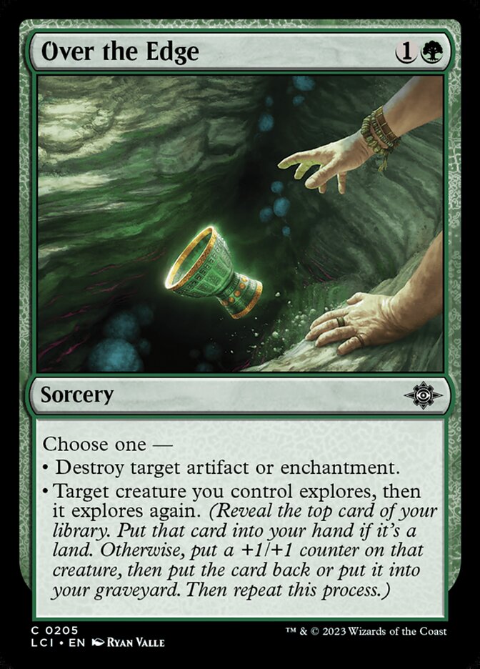 Over the Edge LCI-205 The Lost Caverns of Ixalan Magic card