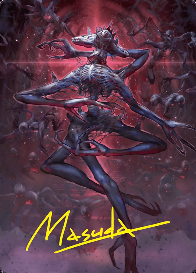 Overlord of the Balemurk // Overlord of the Balemurk ADSK-47 Duskmourn: House of Horror Art Series Magic card
