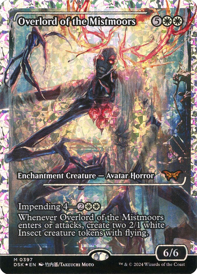 Overlord of the Mistmoors DSK-397 Duskmourn: House of Horror Magic card
