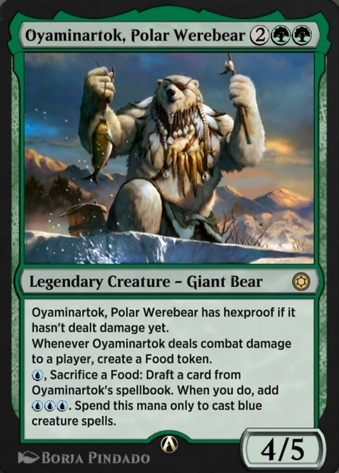 Oyaminartok, Polar Werebear HBG-68 Alchemy Horizons: Baldur's Gate Magic card