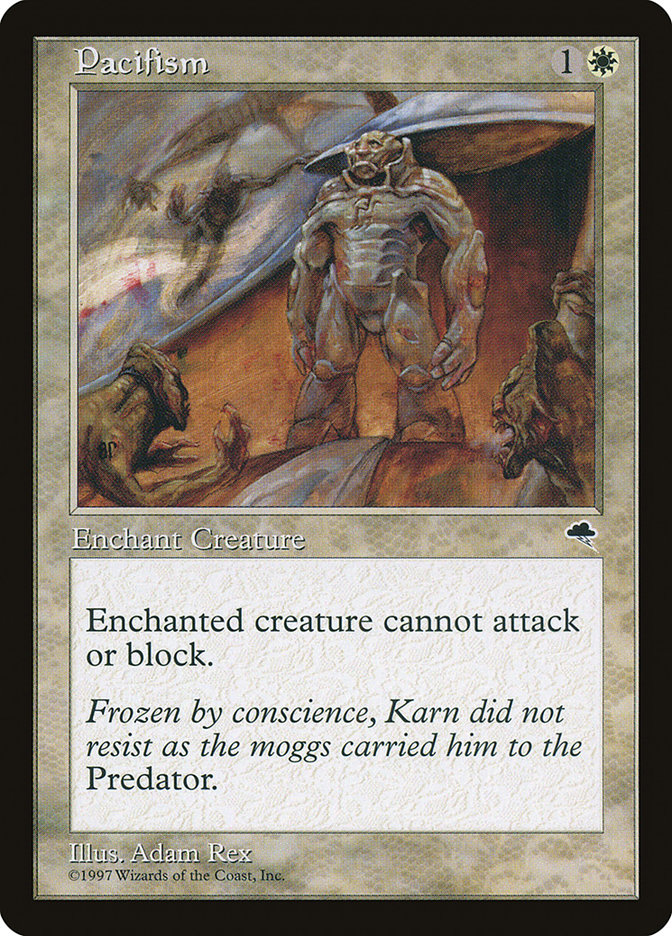 Pacifism TMP-34 Tempest Magic card
