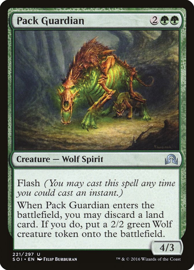 Pack Guardian SOI-221 Shadows over Innistrad Magic card