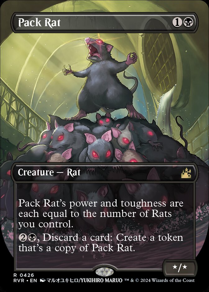 Pack Rat RVR-426 Ravnica Remastered Magic card