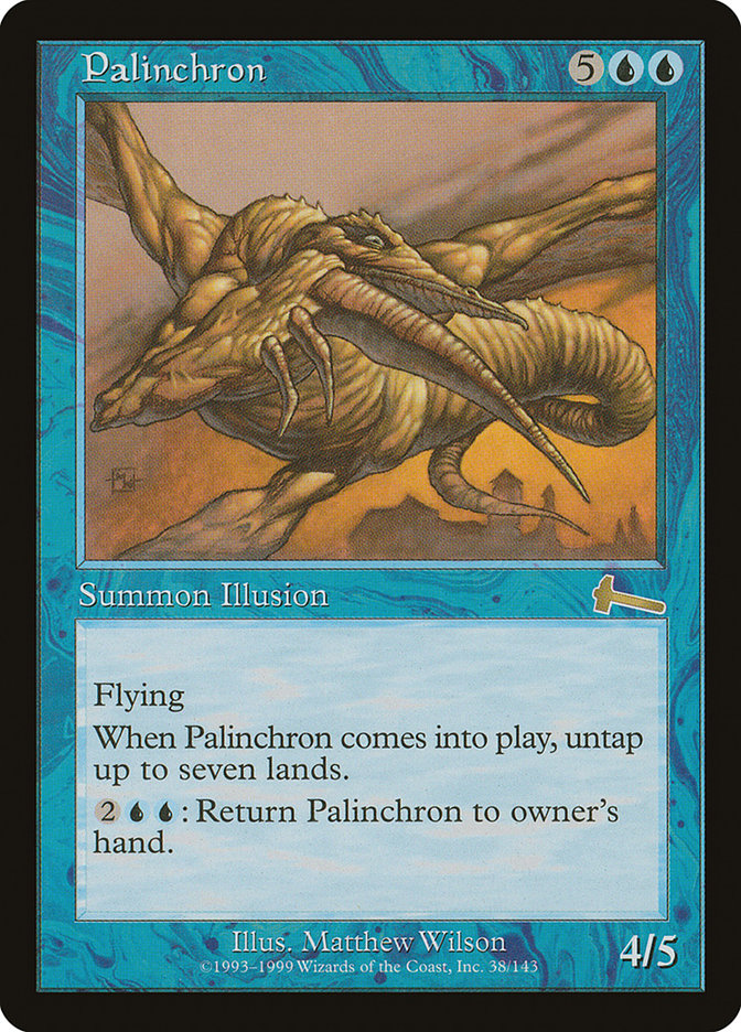 Palinchron ULG-38 Urza's Legacy Magic card