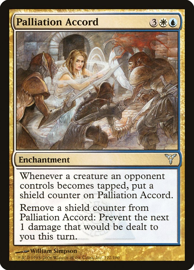 Palliation Accord DIS-122 Dissension Magic card