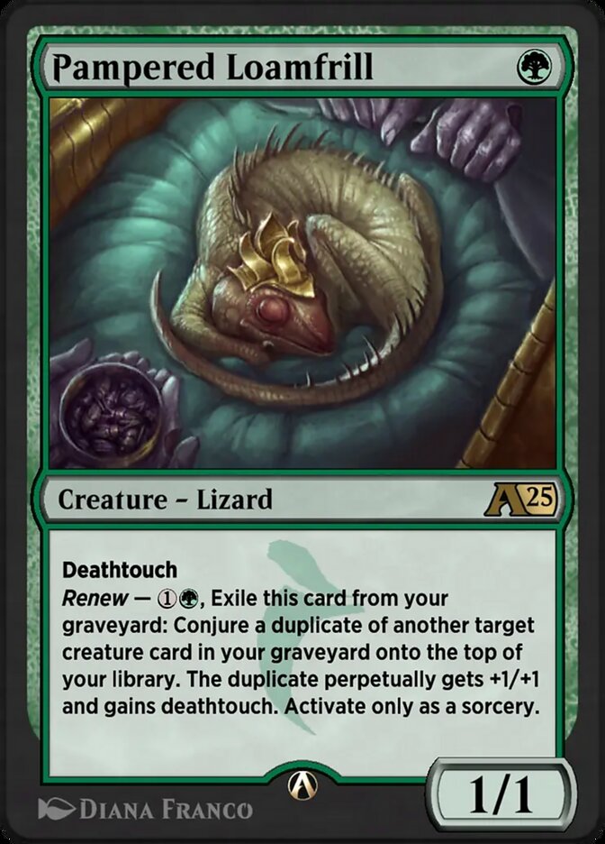 Pampered Loamfrill YTDM-17 Alchemy: Tarkir Magic card
