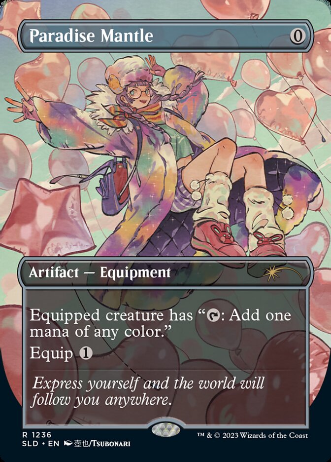 Paradise Mantle SLD-1236 Secret Lair Drop Magic card