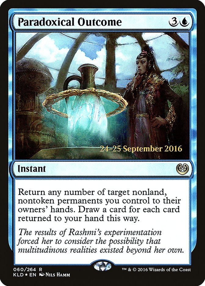 Paradoxical Outcome PKLD-60S Kaladesh Promos Magic card