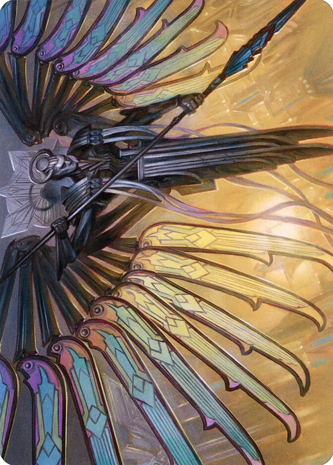 Paragon of Modernity // Paragon of Modernity ASNC-35 New Capenna Art Series Magic card