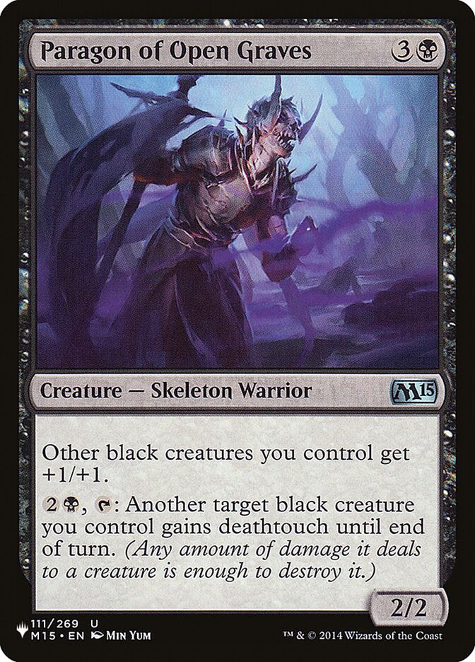 Paragon of Open Graves PLST-M15-111 The List Magic card
