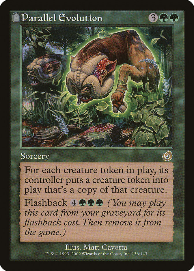 Parallel Evolution TOR-136 Torment Magic card