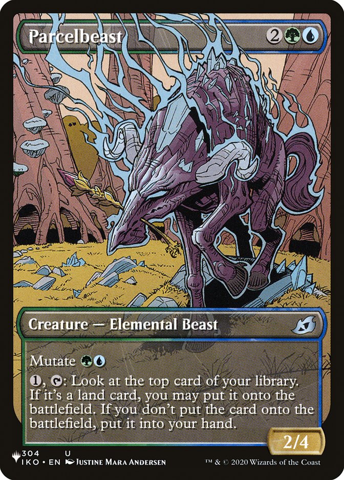 Parcelbeast PLST-IKO-304 The List Magic card