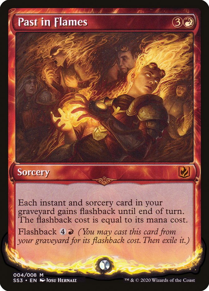 Past in Flames SS3-4 Signature Spellbook: Chandra Magic card