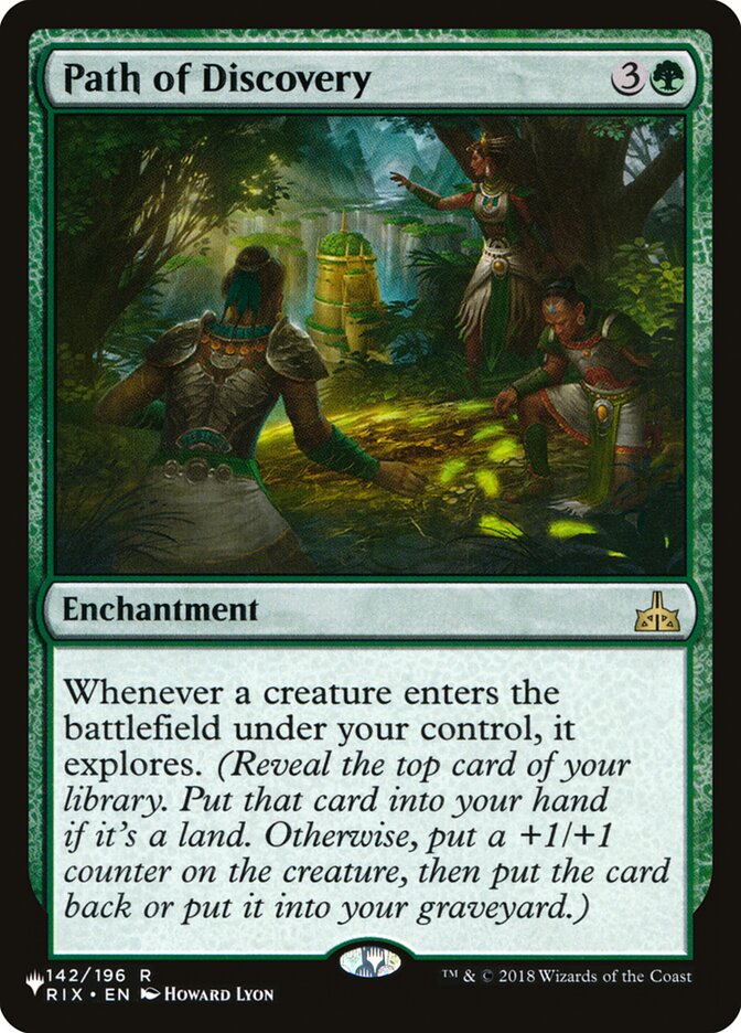 Path of Discovery PLST-RIX-142 The List Magic card