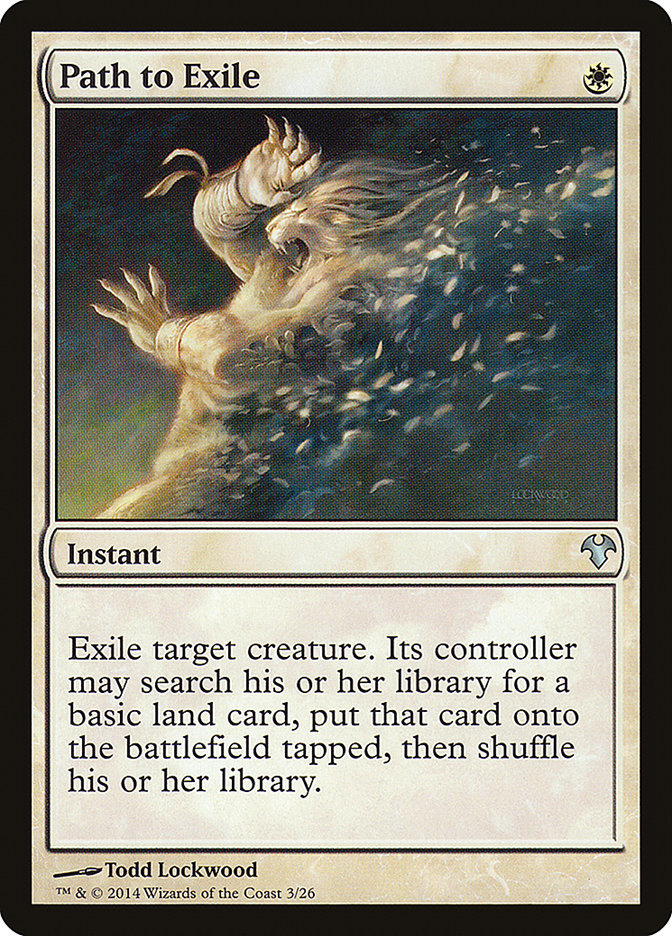 Path to Exile MD1-3 Modern Event Deck 2014 Magic card
