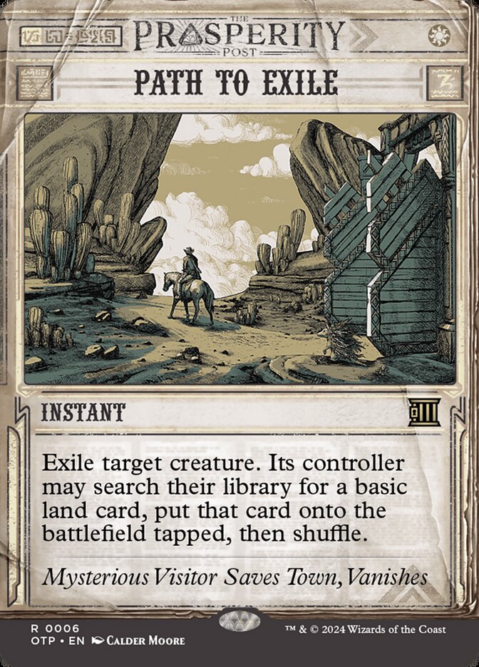 Path to Exile OTP-6 Breaking News Magic card