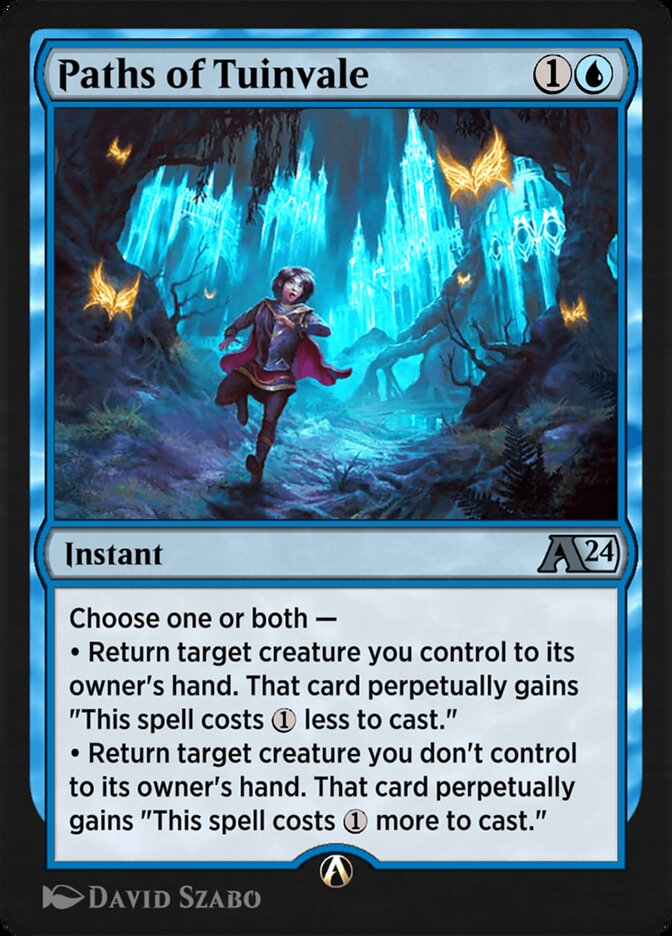 Paths of Tuinvale YWOE-4 Alchemy: Wilds of Eldraine Magic card