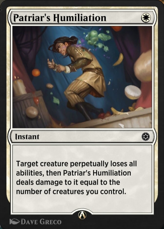 Patriar's Humiliation HBG-25 Alchemy Horizons: Baldur's Gate Magic card