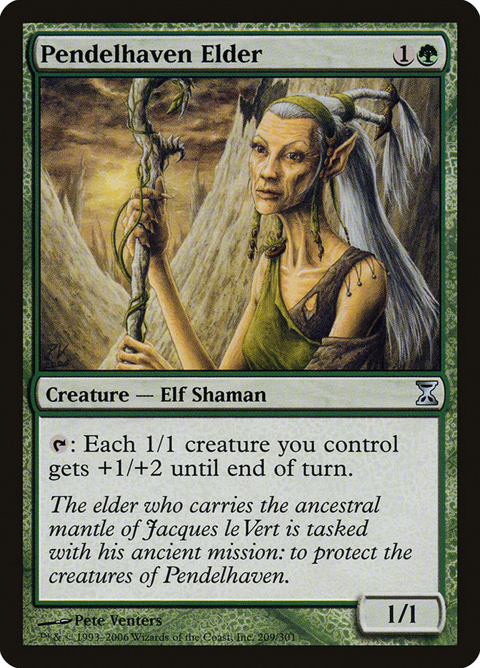 Pendelhaven Elder TSP-209 Time Spiral Magic card